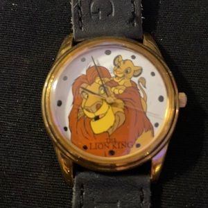 Vintage Lion King Mufasa and Simba watch